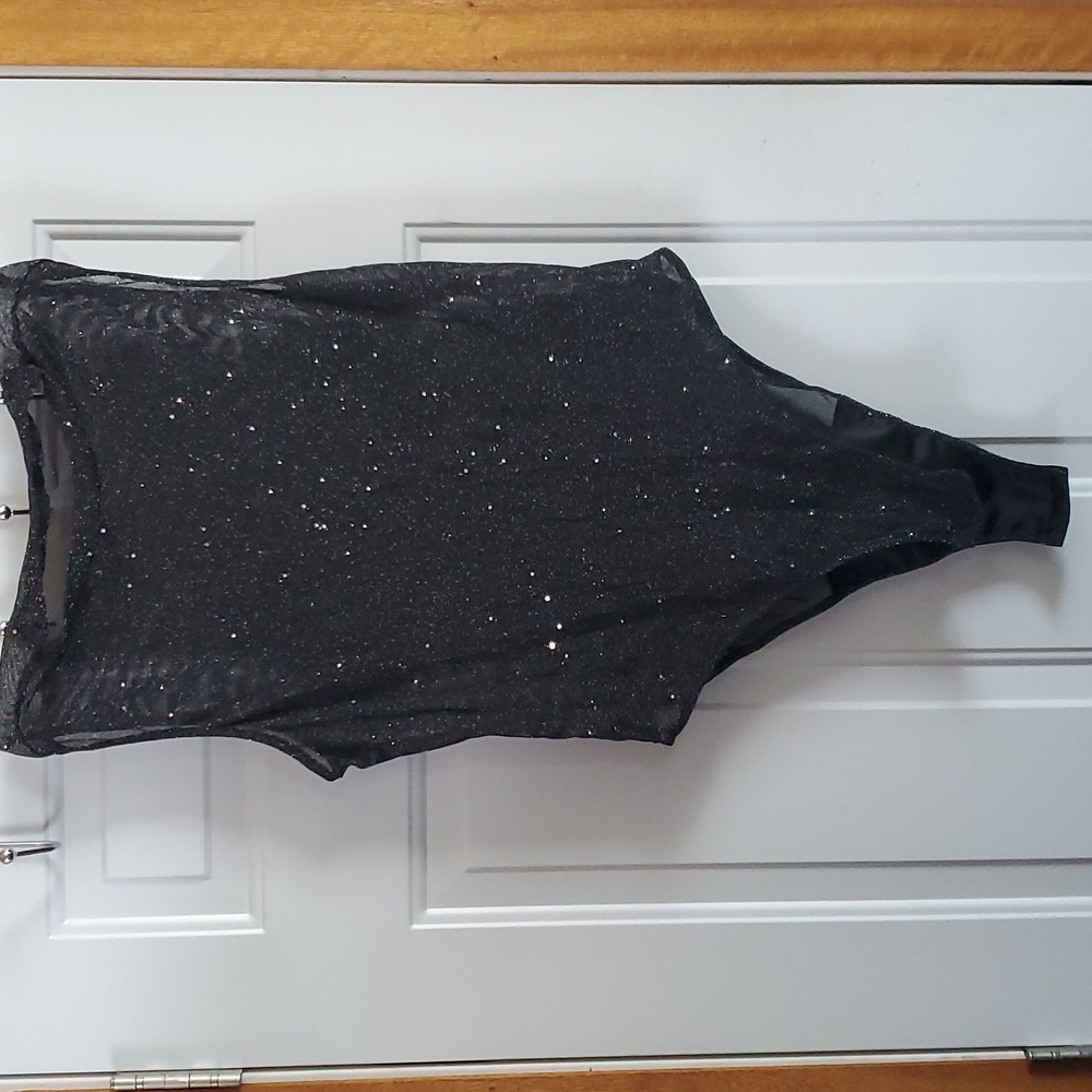Mesh sheer body suit